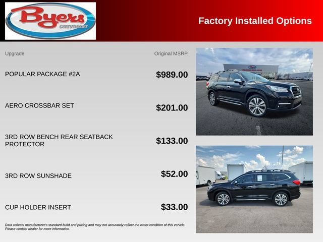 Used 2021 Subaru Ascent Touring w/ Popular Package #2A AWD/4WD image 10