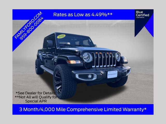 Used 2022 Jeep Gladiator Overland w/ Popular Equipment Package