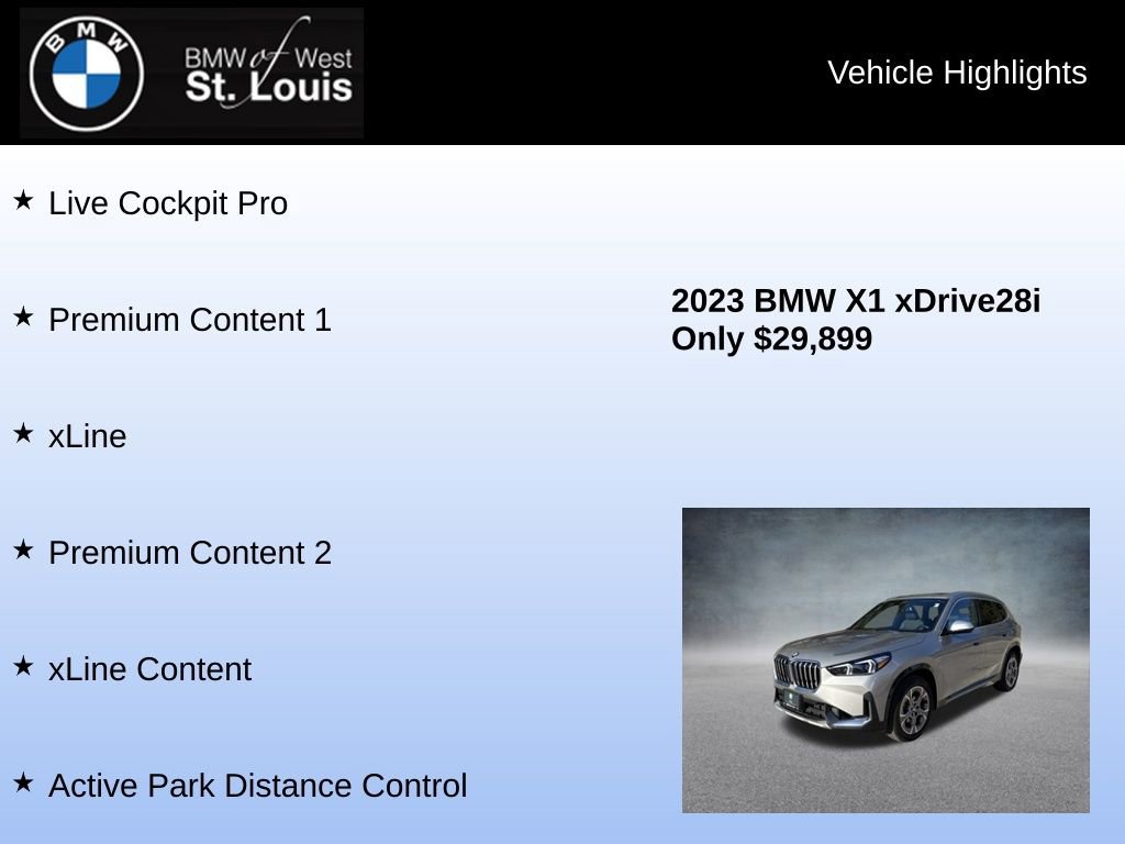 Used 2023 BMW X1 xDrive28i image 30