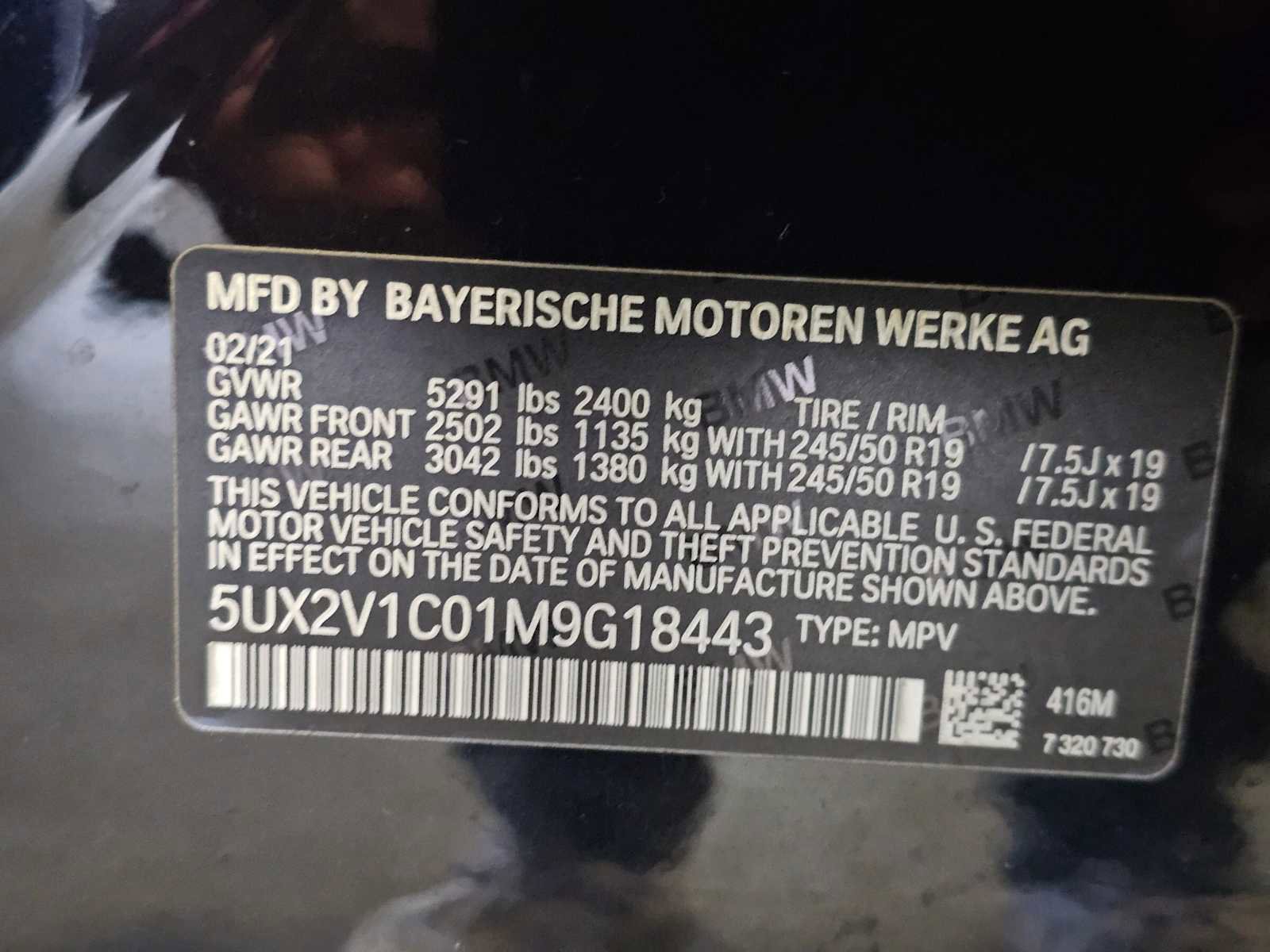 Used 2021 BMW X4 xDrive30i w/ M Sport Package image 46