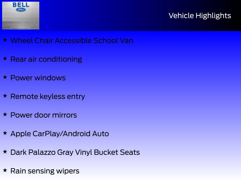 New 2026 Ford Transit 350 XL AWD/4WD image 13