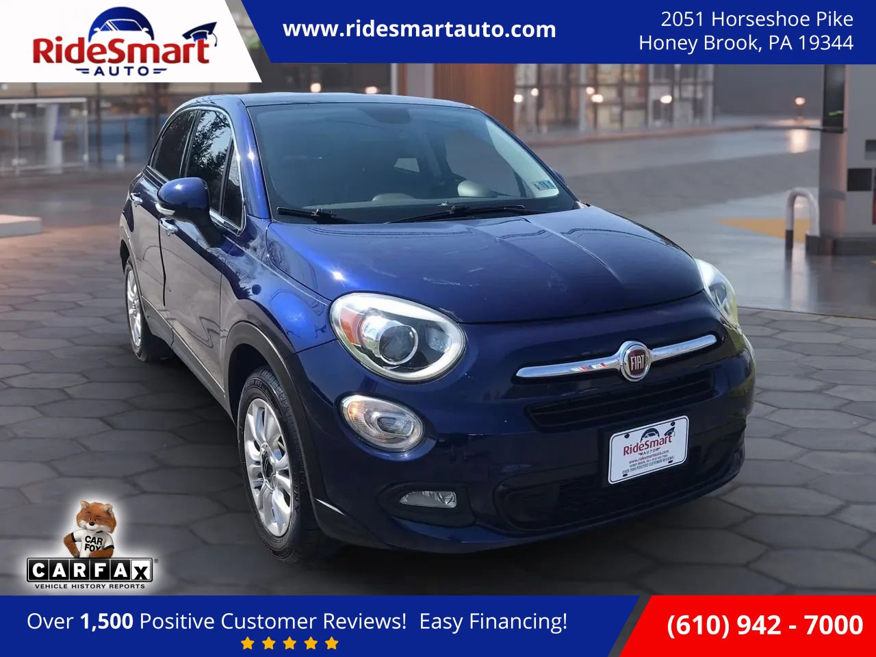Used 2016 FIAT 500X Lounge video 1