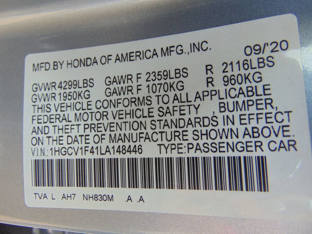 Used 2020 Honda Accord EX image 32