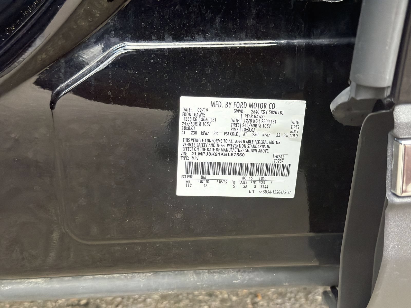 Used 2019 Lincoln Nautilus Select AWD/4WD image 37