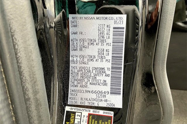 Certified 2023 Nissan Frontier S w/ Technology Package image 33