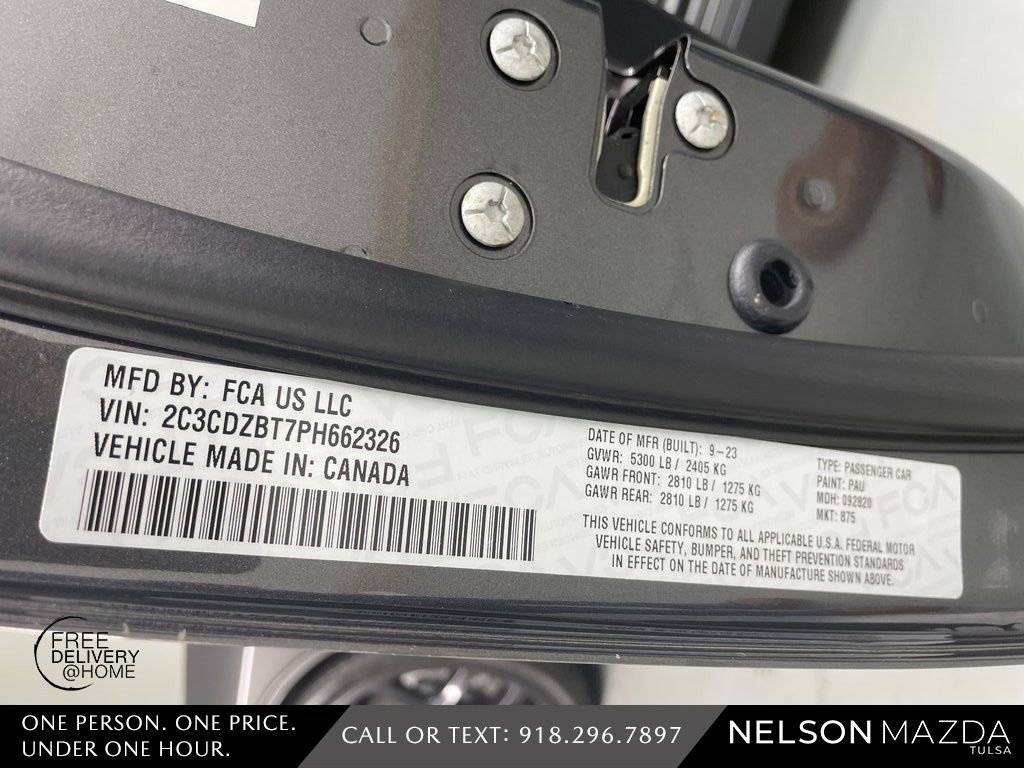 Used 2023 Dodge Challenger R/T w/ Blacktop Package image 50