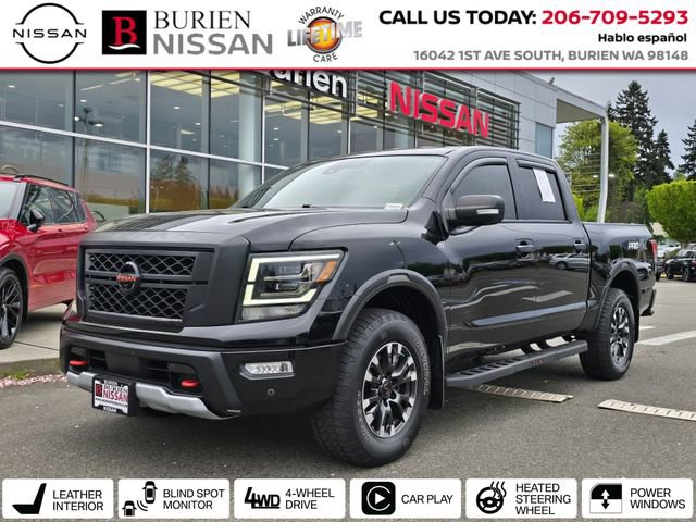 Used 2022 Nissan Titan PRO-4X w/ Pro-4x Convenience Package AWD/4WD image 1