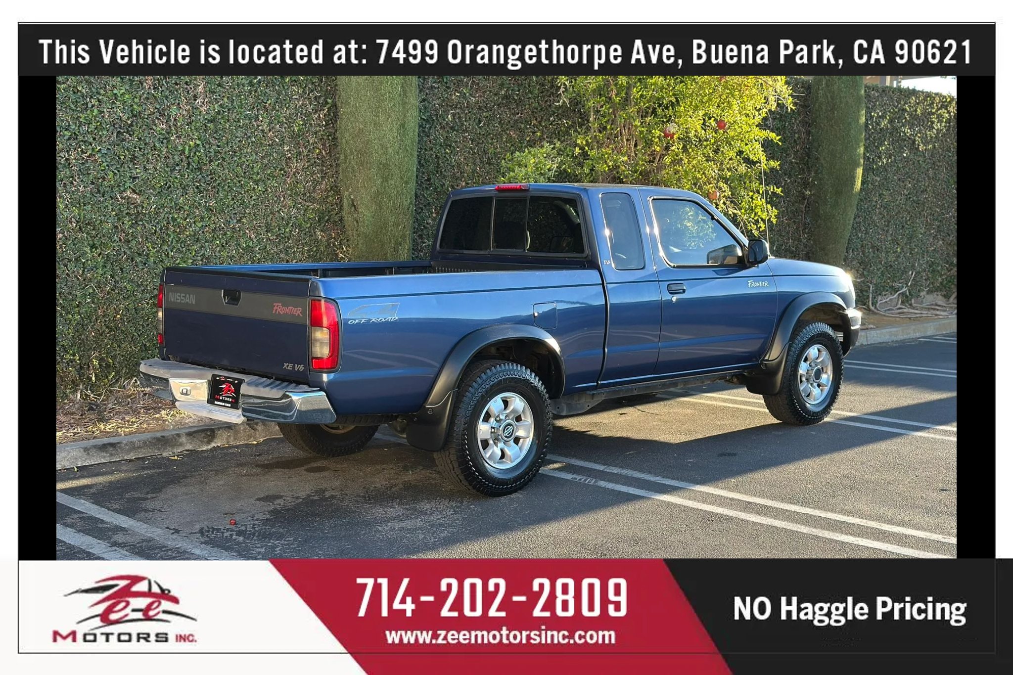 Used 2000 Nissan Frontier XE AWD/4WD image 7