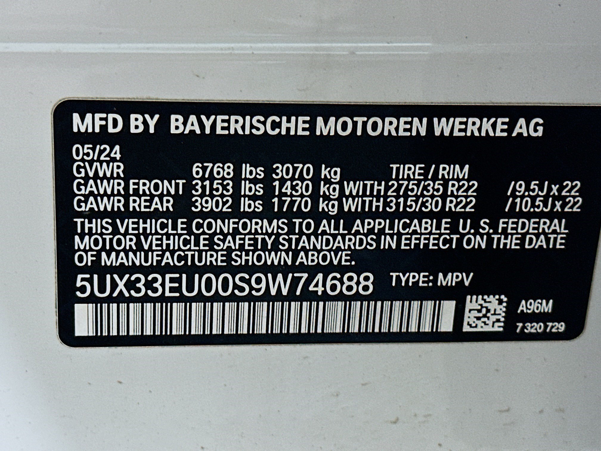 Used 2025 BMW X5 M60i AWD/4WD image 37