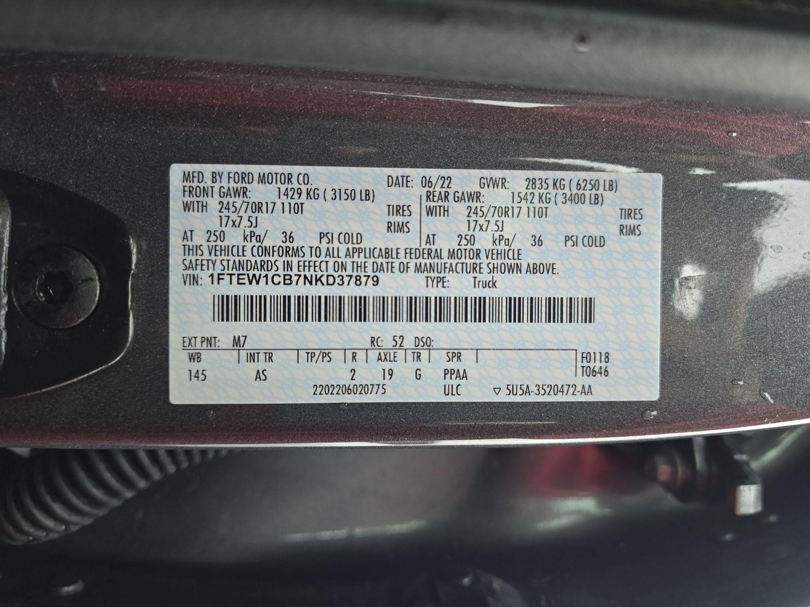 Used 2022 Ford F150 XL w/ Equipment Group 101A High image 19