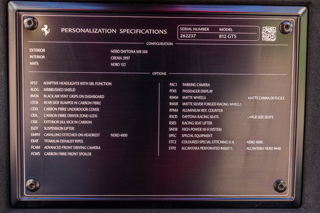 Certified 2021 Ferrari 812 GTS RWD image 61