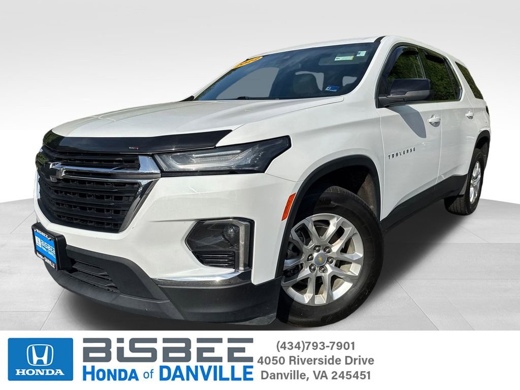 Used 2022 Chevrolet Traverse LS