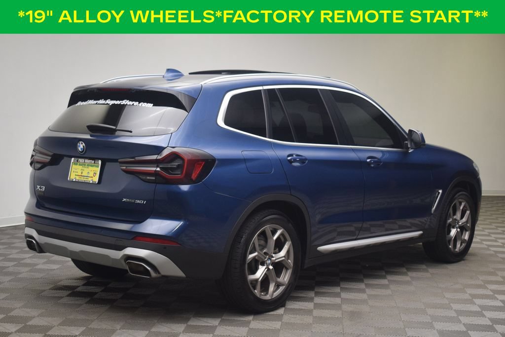 Used 2022 BMW X3 xDrive30i w/ Convenience Package AWD/4WD image 6