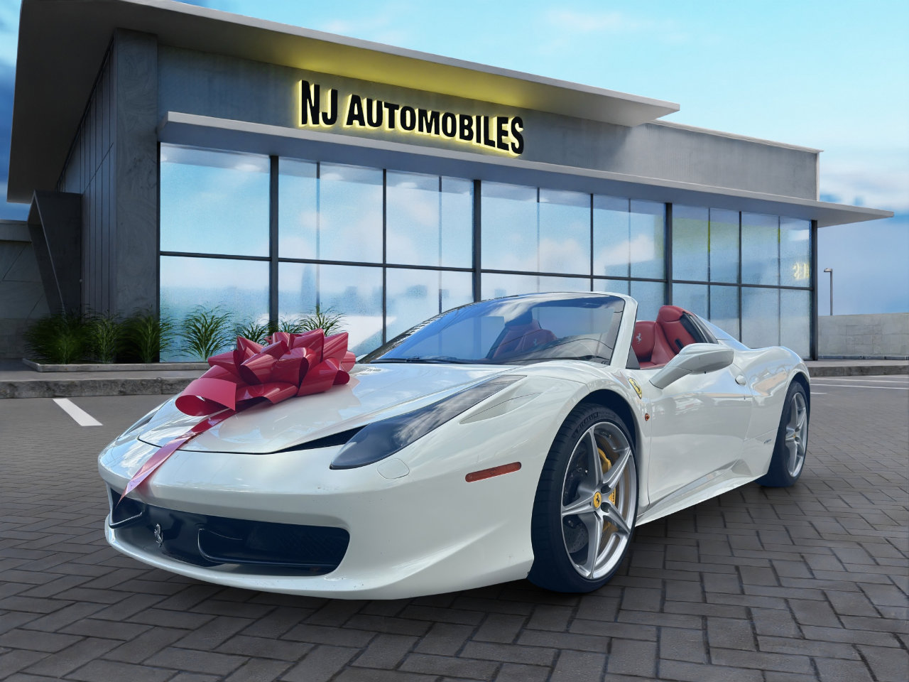 Used 2013 Ferrari 458 Spider 2dr Conv image 3