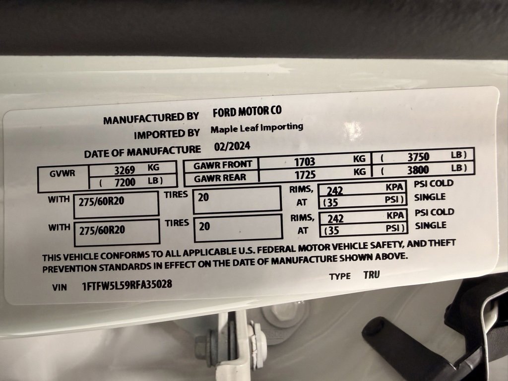 Used 2024 Ford F150 Lariat w/ Equipment Group 502A High image 29