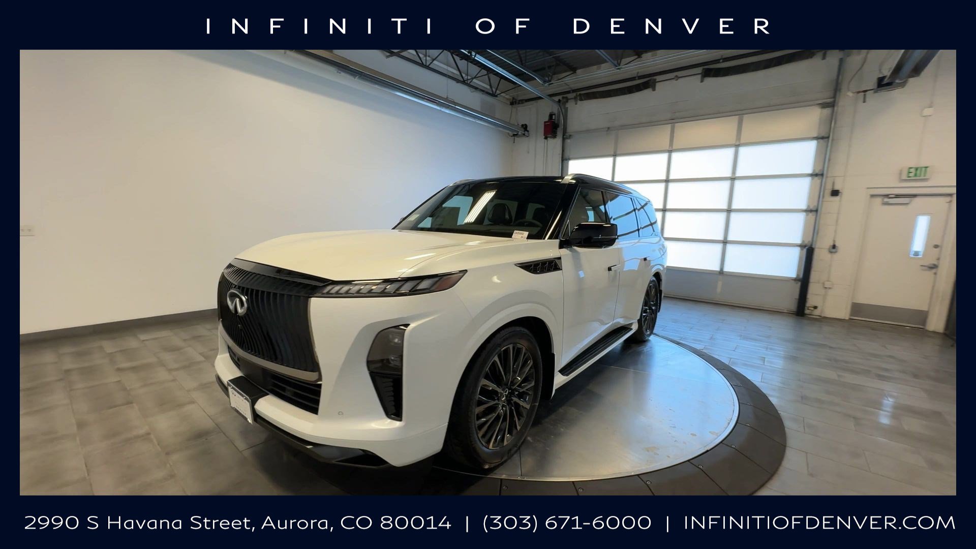 New 2026 INFINITI QX80 Autograph w/ Premium Cargo Package image 1