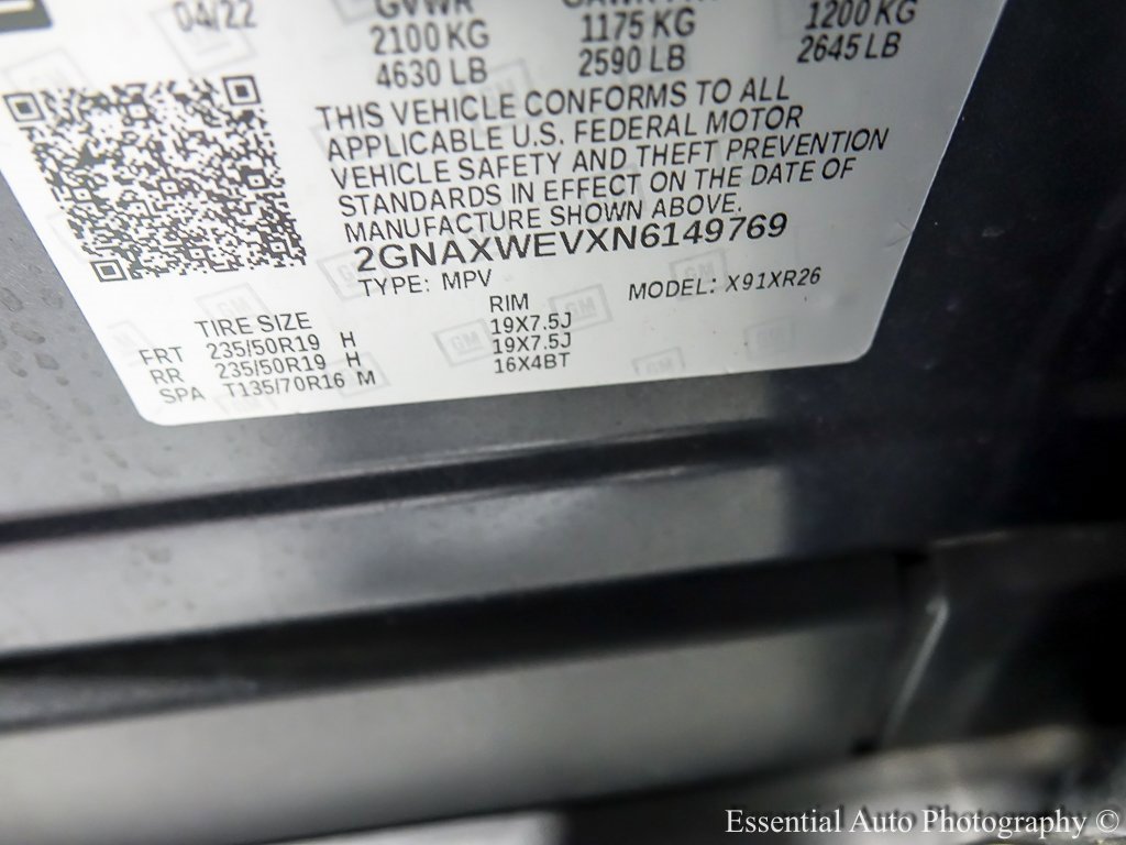 Used 2022 Chevrolet Equinox RS image 35