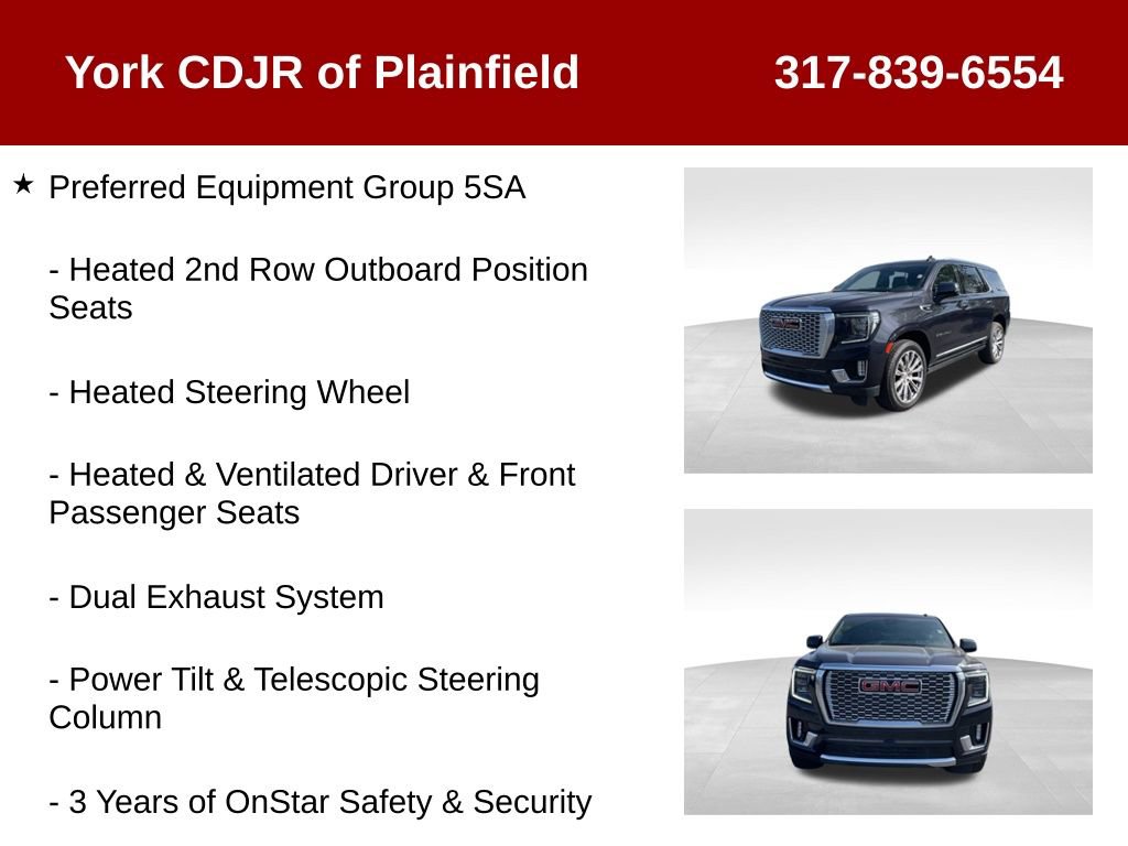 Used 2023 GMC Yukon Denali w/ Max Trailering Package image 18