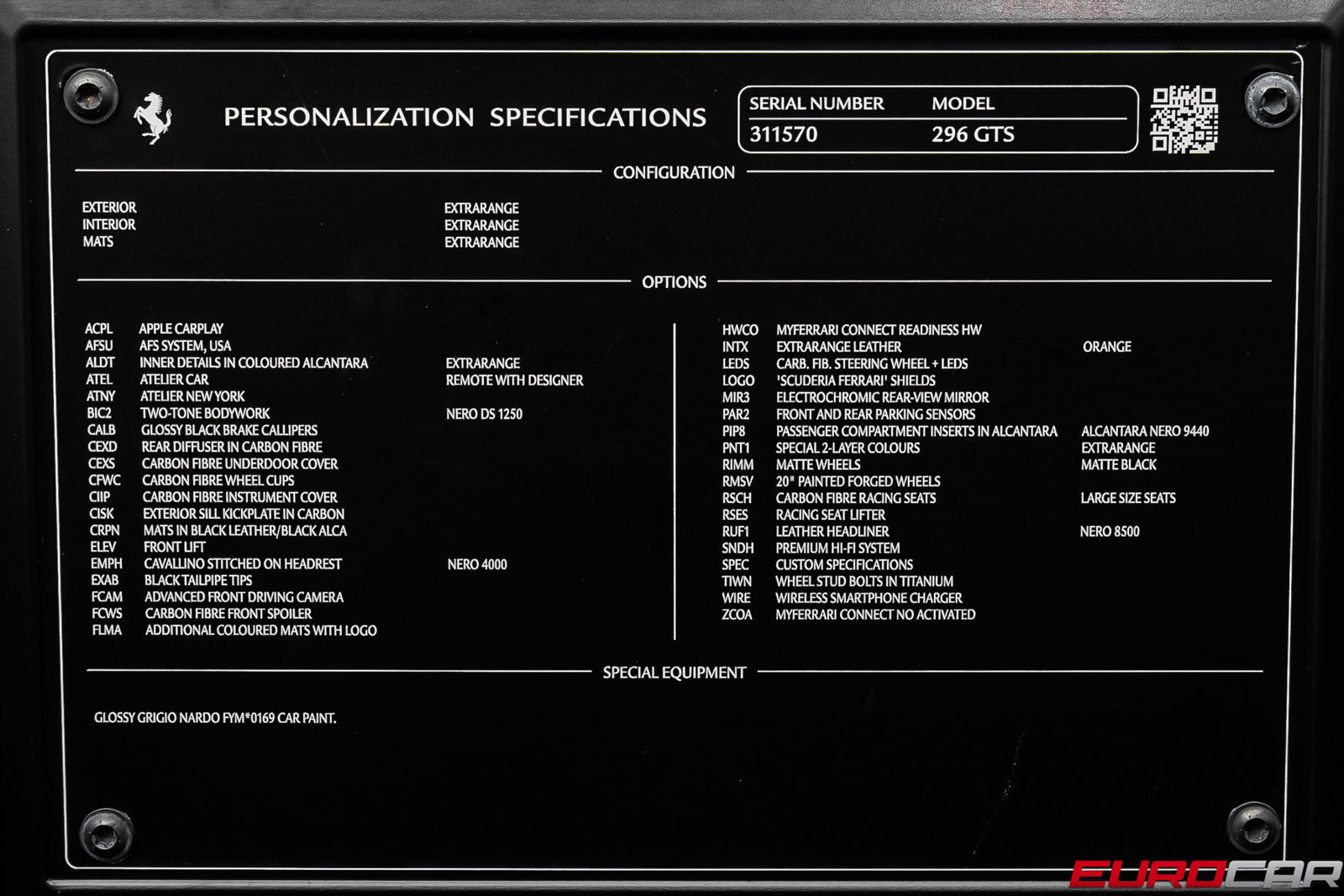 Used 2024 Ferrari 296 GTS RWD image 13