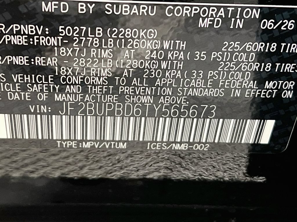 New 2026 Subaru Outback Premium AWD/4WD image 23