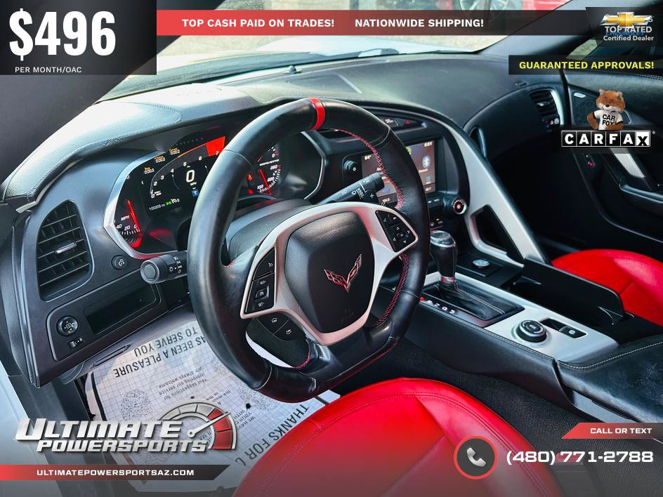 Used 2015 Chevrolet Corvette Stingray Coupe w/ ZF1 Appearance Package RWD image 15