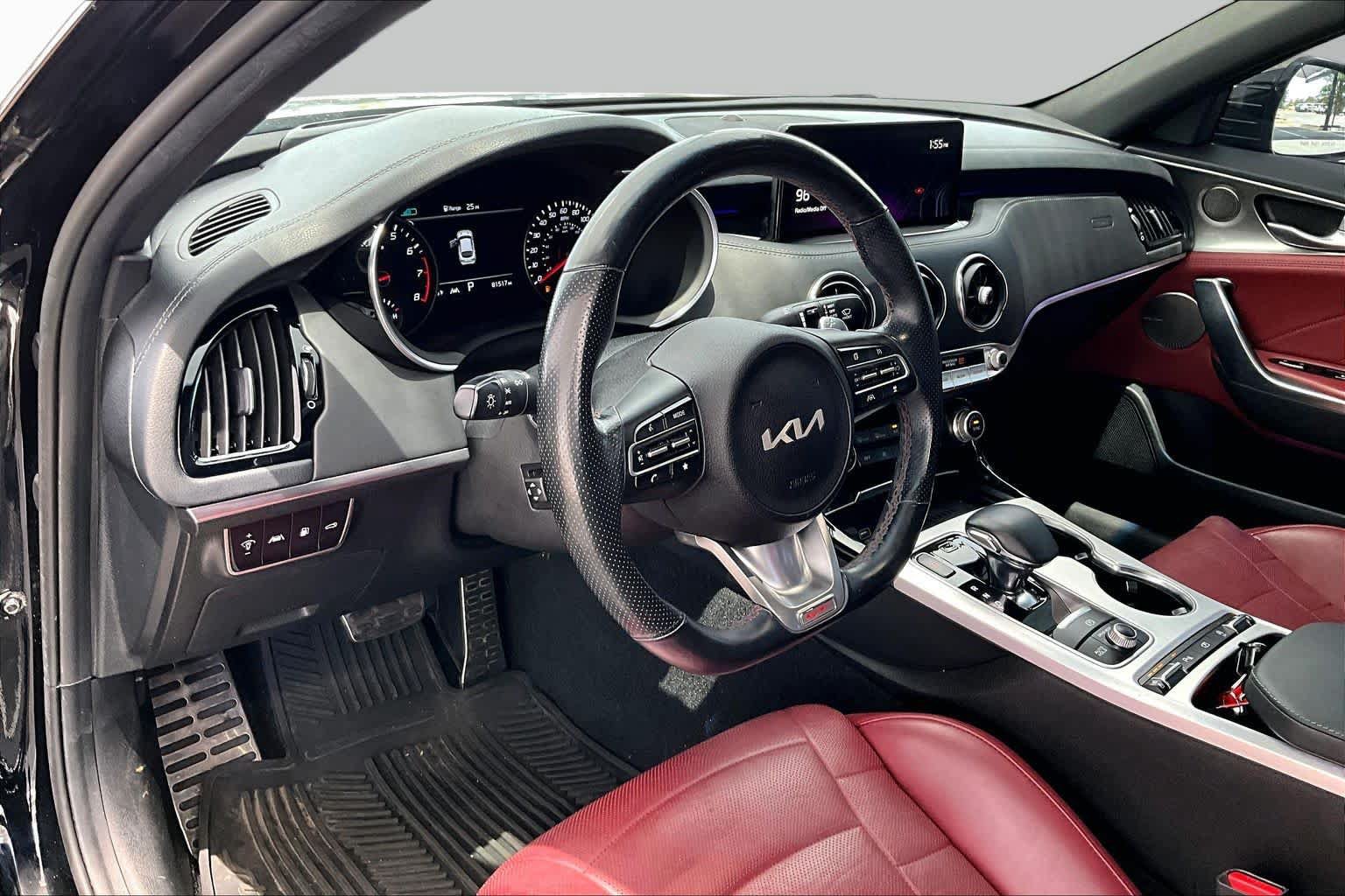 Used 2022 Kia Stinger GT2 w/ Red Interior Color Package RWD image 18