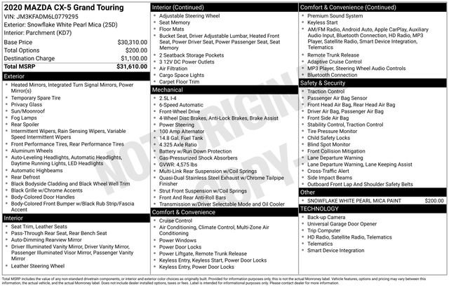 Used 2020 MAZDA CX-5 Grand Touring image 42