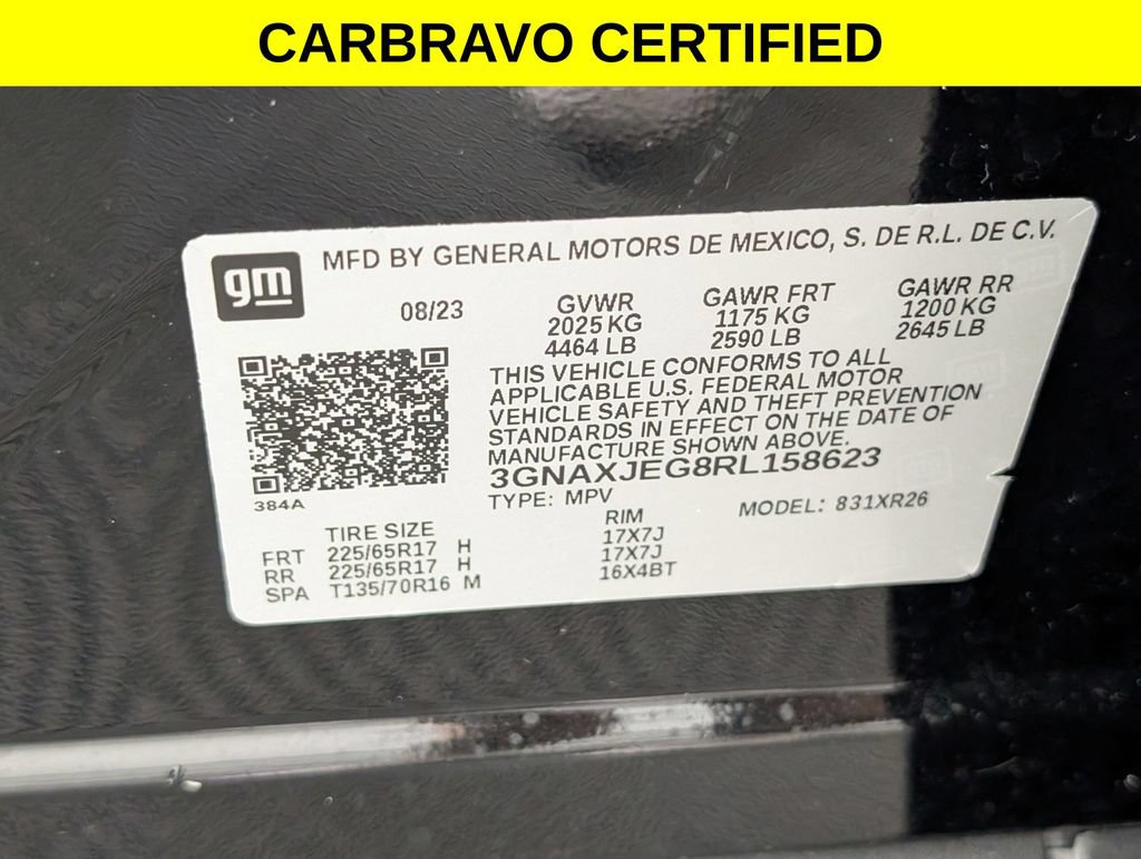 Certified 2024 Chevrolet Equinox LT FWD image 35