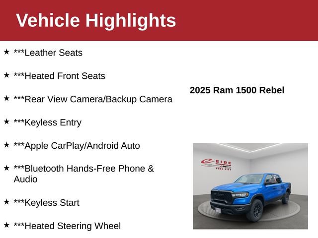 Used 2025 RAM 1500 Rebel AWD/4WD image 4