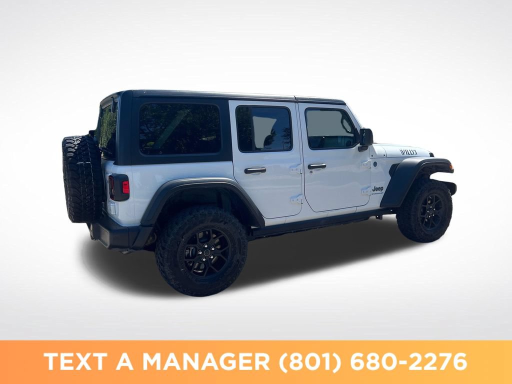 Used 2025 Jeep Wrangler Unlimited Sport S 4xe AWD/4WD image 5