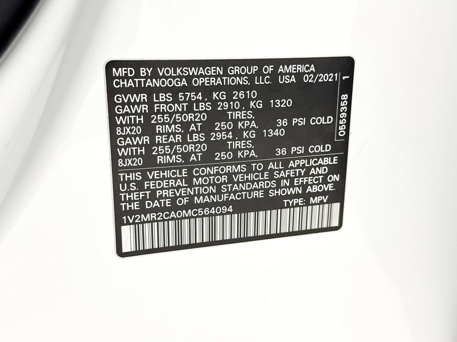 Used 2021 Volkswagen Atlas SE w/ Towing Package FWD image 36
