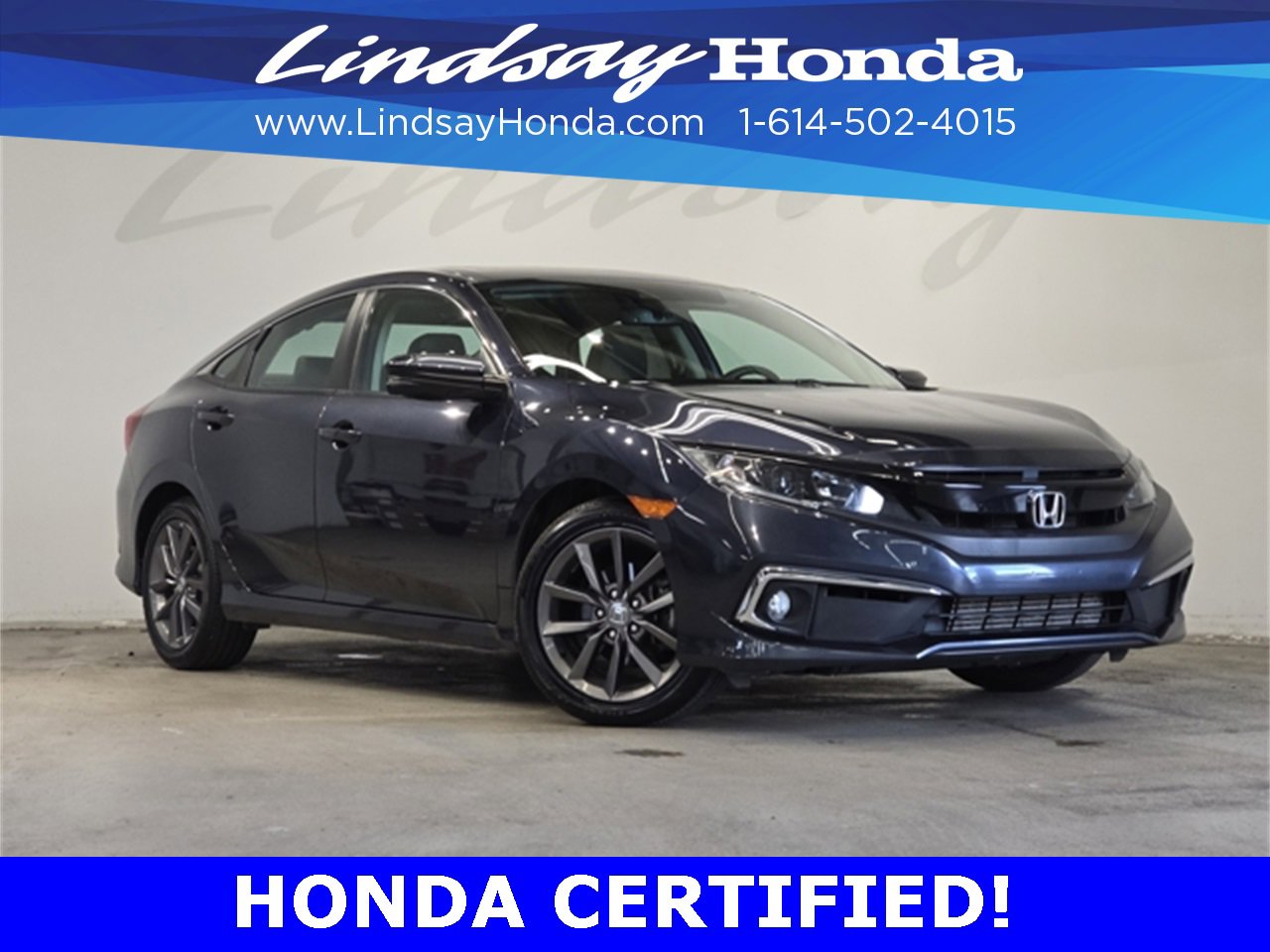 Certified 2021 Honda Civic EX-L