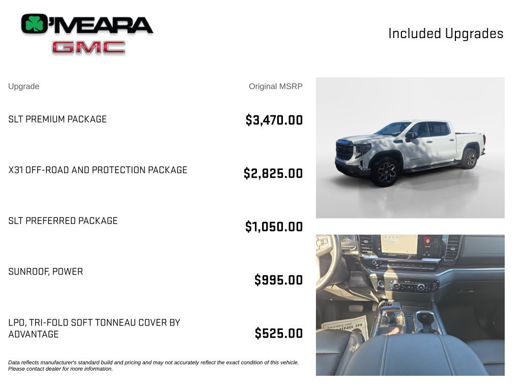 Used 2023 GMC Sierra 1500 SLT w/ SLT Premium Package AWD/4WD image 4