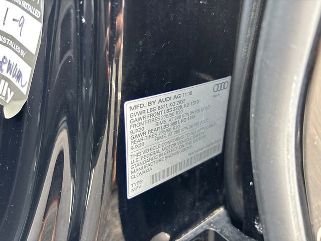 Used 2019 Audi Q8 Premium w/ Convenience Package AWD/4WD image 35