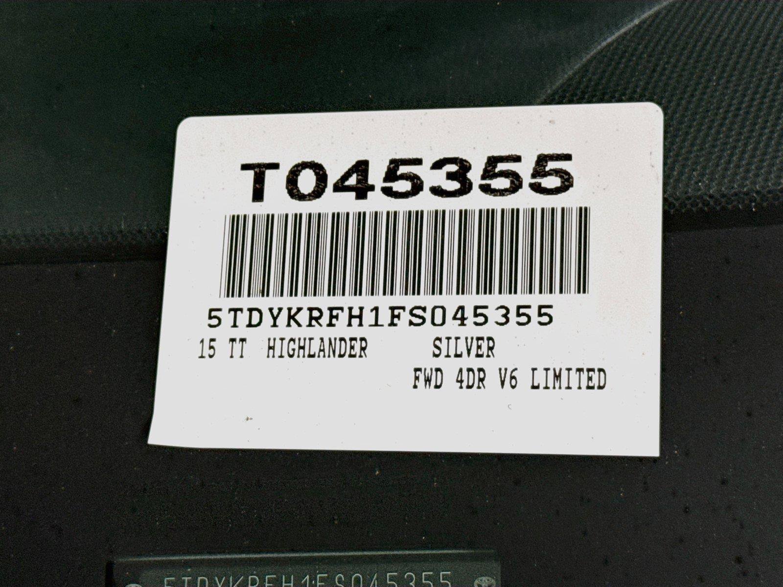 Used 2015 Toyota Highlander Limited FWD image 50