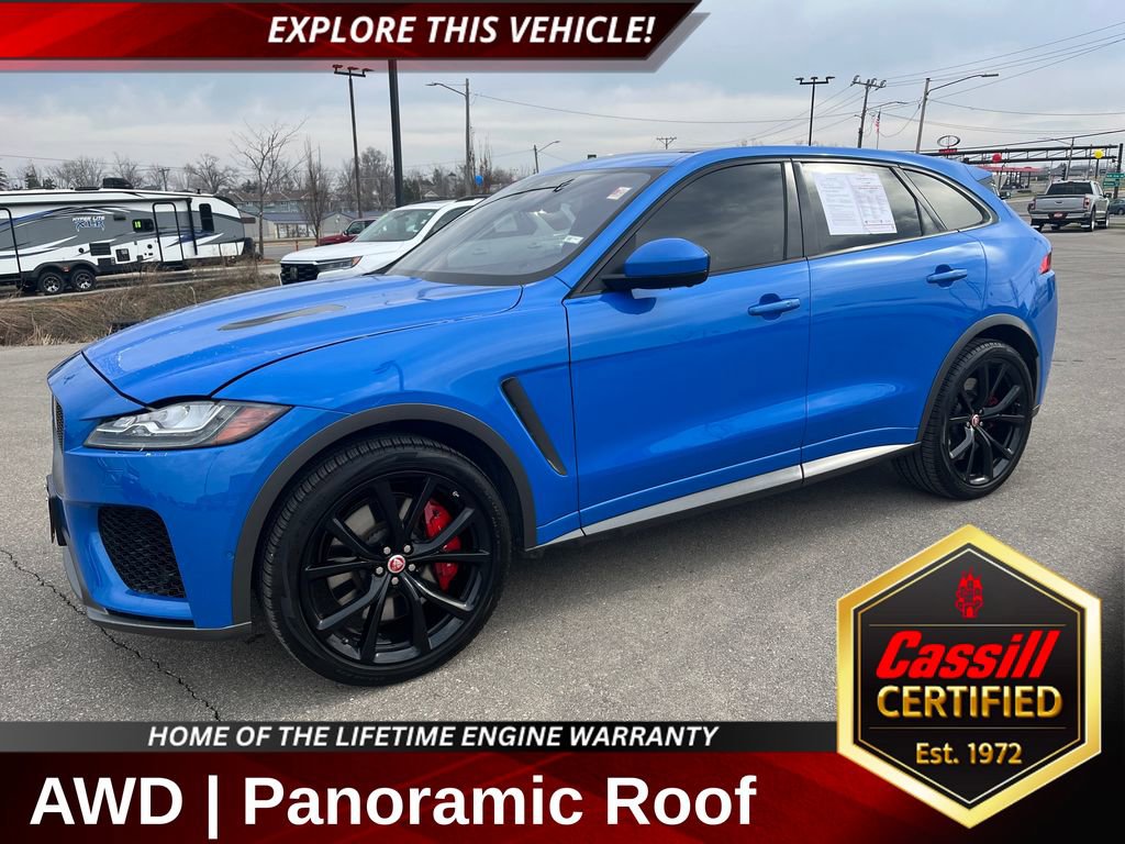 Used 2020 Jaguar F-PACE SVR