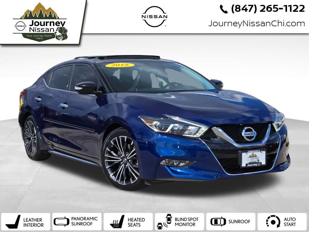 Used 2018 Nissan Maxima Platinum w/ Interior Lighting Package