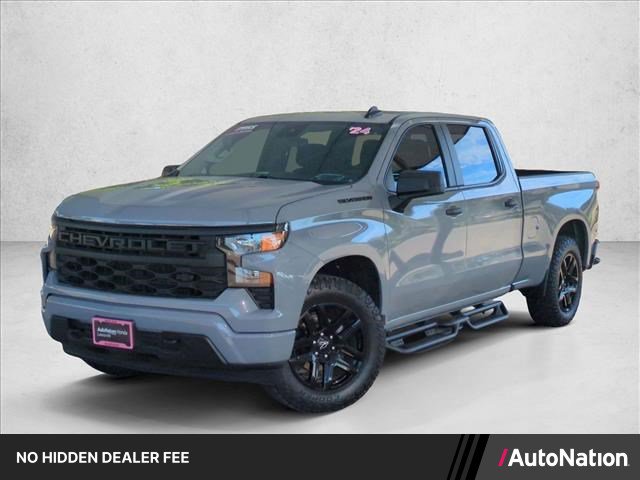 Used 2024 Chevrolet Silverado 1500 Custom w/ LPO, Dark Essentials Package AWD/4WD image 1