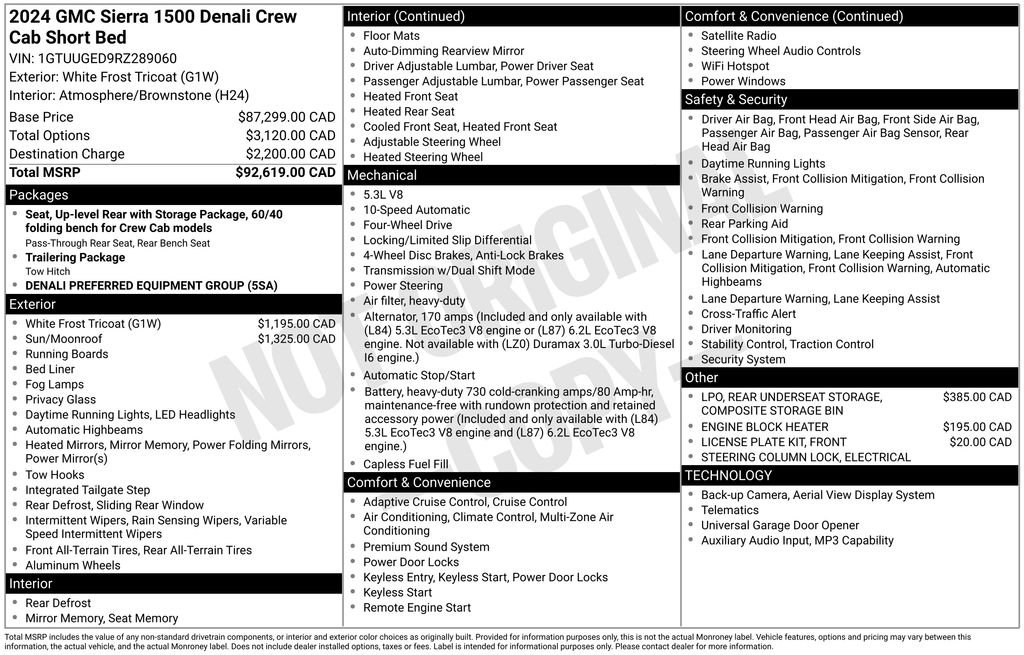 Used 2024 GMC Sierra 1500 Denali AWD/4WD image 5