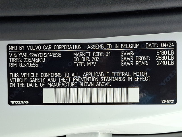 Used 2024 Volvo V60 B5 Cross Country Plus AWD/4WD image 27