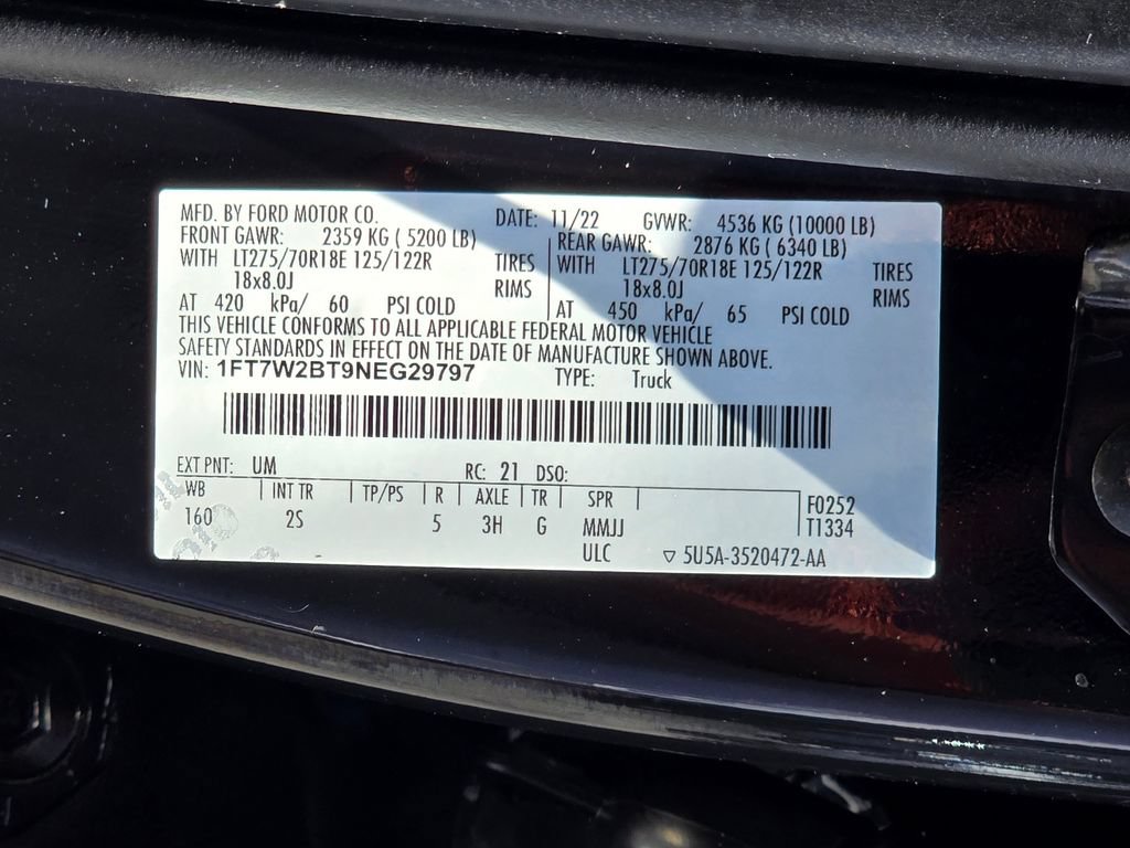Used 2022 Ford F250 XLT w/ XLT Premium Package AWD/4WD image 28