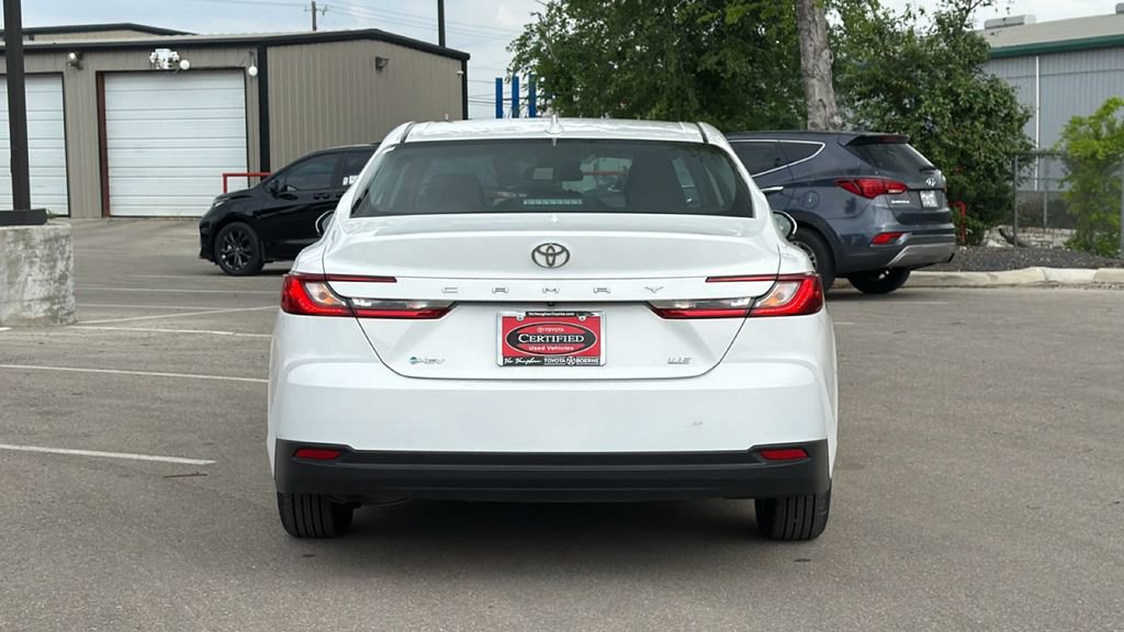 Certified 2025 Toyota Camry LE FWD image 7