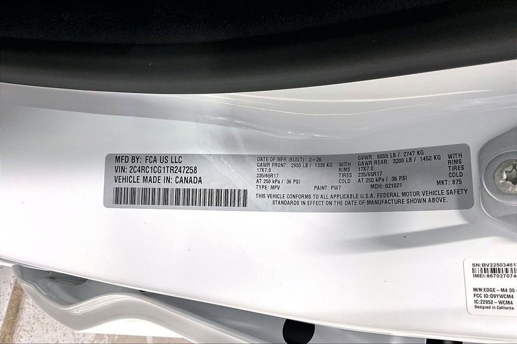 New 2026 Chrysler Voyager LX image 24