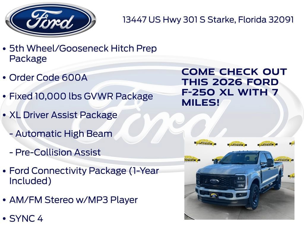 New 2026 Ford F250 XL w/ STX Appearance Package image 20