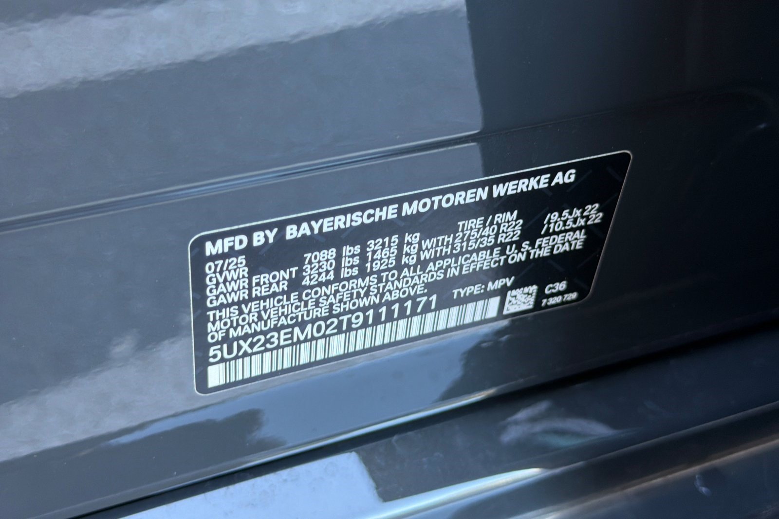 Used 2026 BMW X7 xDrive40i w/ M Sport Package AWD/4WD image 42