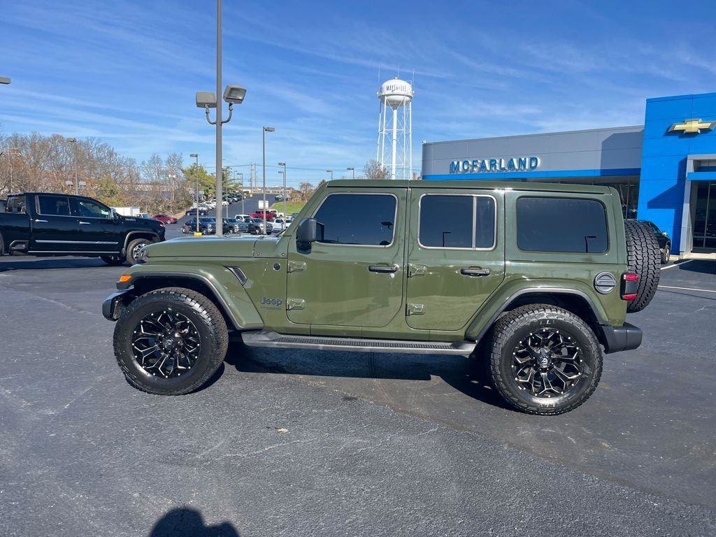 Used 2021 Jeep Wrangler Unlimited Sahara AWD/4WD image 2