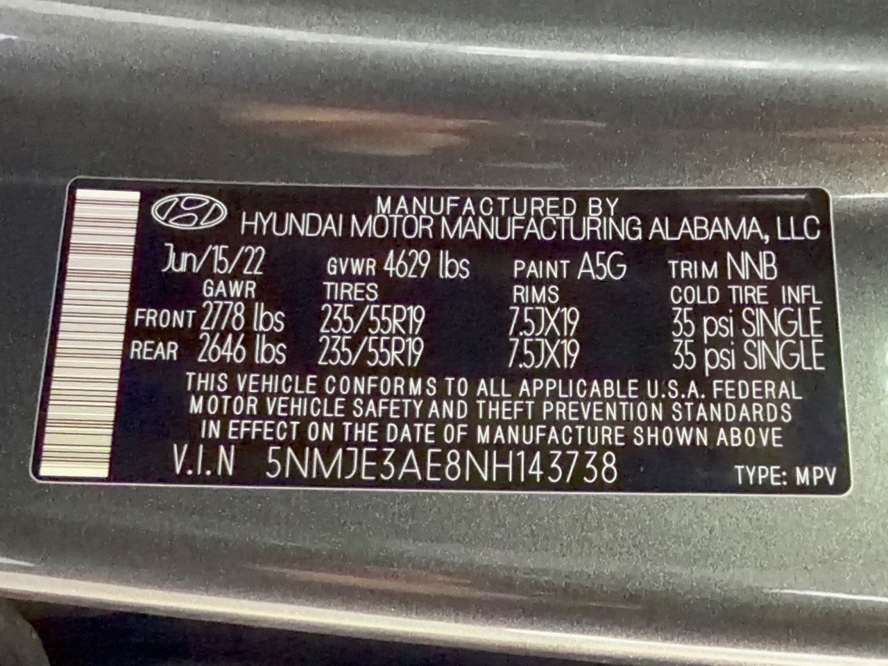 Used 2022 Hyundai Tucson Limited w/ Cargo Package FWD image 32