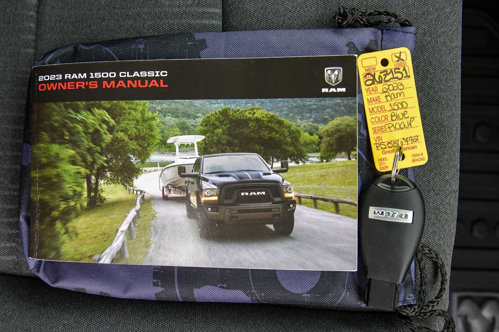 Certified 2023 RAM 1500 Classic Warlock w/ Trailer Tow Group AWD/4WD image 21