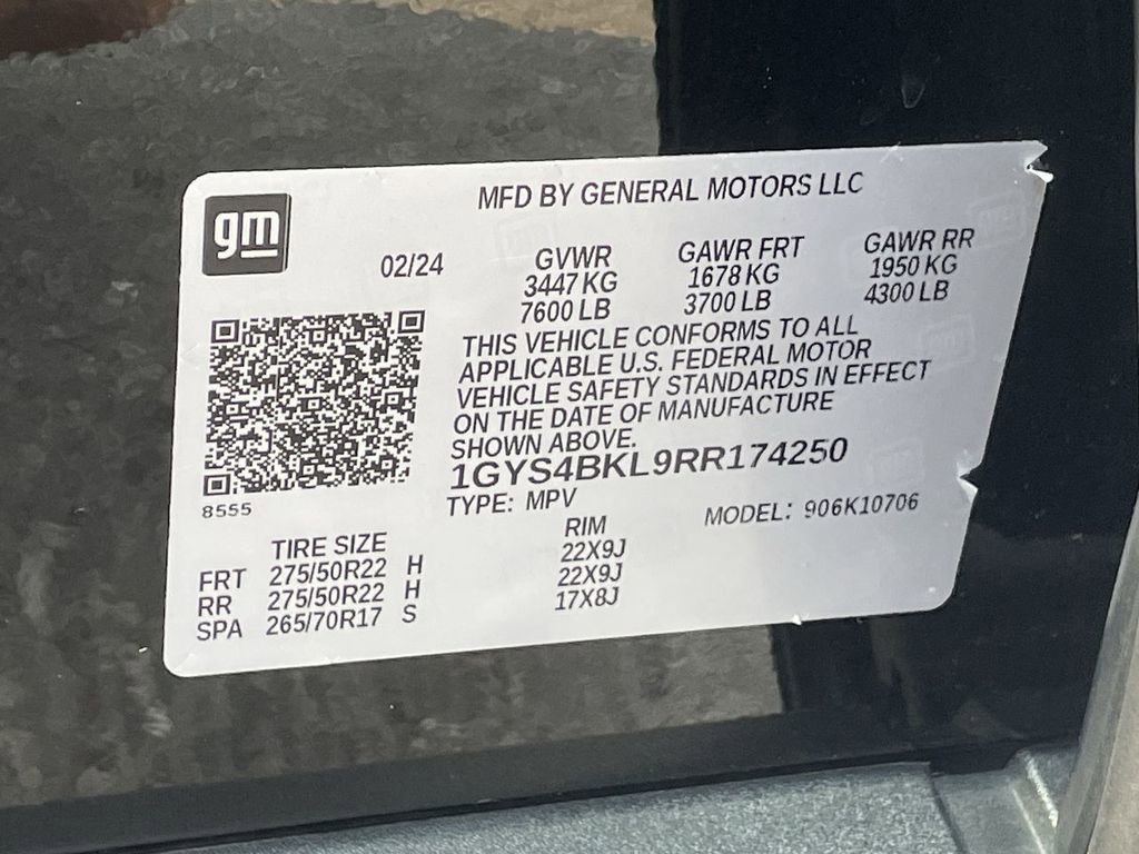 Used 2024 Cadillac Escalade Premium Luxury w/ LPO, Floor Liner Package image 47