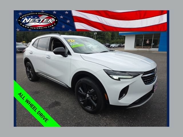 Used 2021 Buick Envision Essence w/ Sport Touring Package AWD/4WD image 1